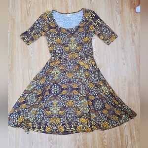 LuLaRoe Floral Midi Dress